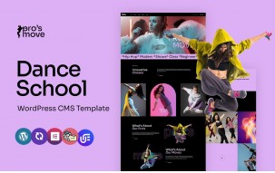 Prosmove - Dance School And Studio Multipurpose WordPress Elementor Theme