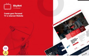 Skynet - Broadband Tv and Internet Provider WordPress Theme