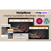 HelpNow - Charity Foundation and Donation WordPress Elementor Theme