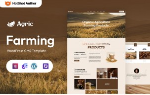 Agric - Agro Multipurpose WordPress Elementor Theme