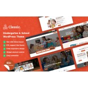Clessic - Children Kindergarten WordPress Theme