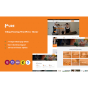 Pure - Tiling & Flooring Wordpress Theme