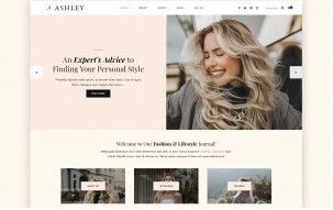 Ashley - A Personal Lifestyle WordPress Blog Theme