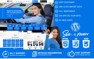 Drivewell - Driving School & Trainings WordPress Theme