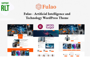 Fulao - Artificial Intelligence and Technology WordPress Theme
