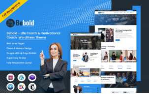 Bebold - Life Coach & motivational Coach Wordpress Theme