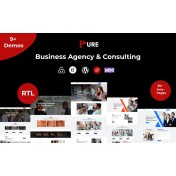 Business Agency & Consulting Wordpress Theme