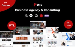 Business Agency & Consulting Wordpress Theme