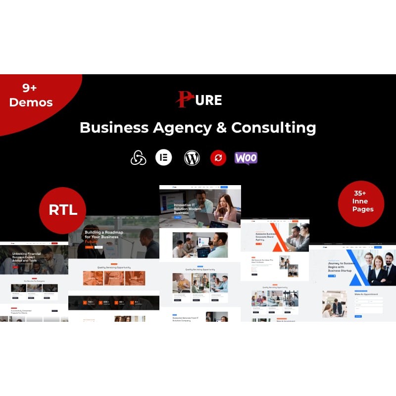 Business Agency & Consulting Wordpress Theme