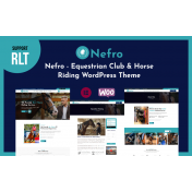 Nefro - Equestrian Club & Horse Riding WordPress Theme