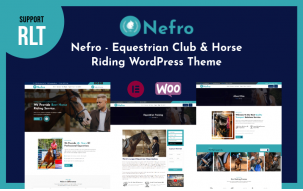 Nefro - Equestrian Club & Horse Riding WordPress Theme
