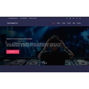 Rock Singer Pro - Unique and Modern WordPress Theme