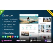 Surflon - Surfing Club and Surf Board Elementor WordPress Theme