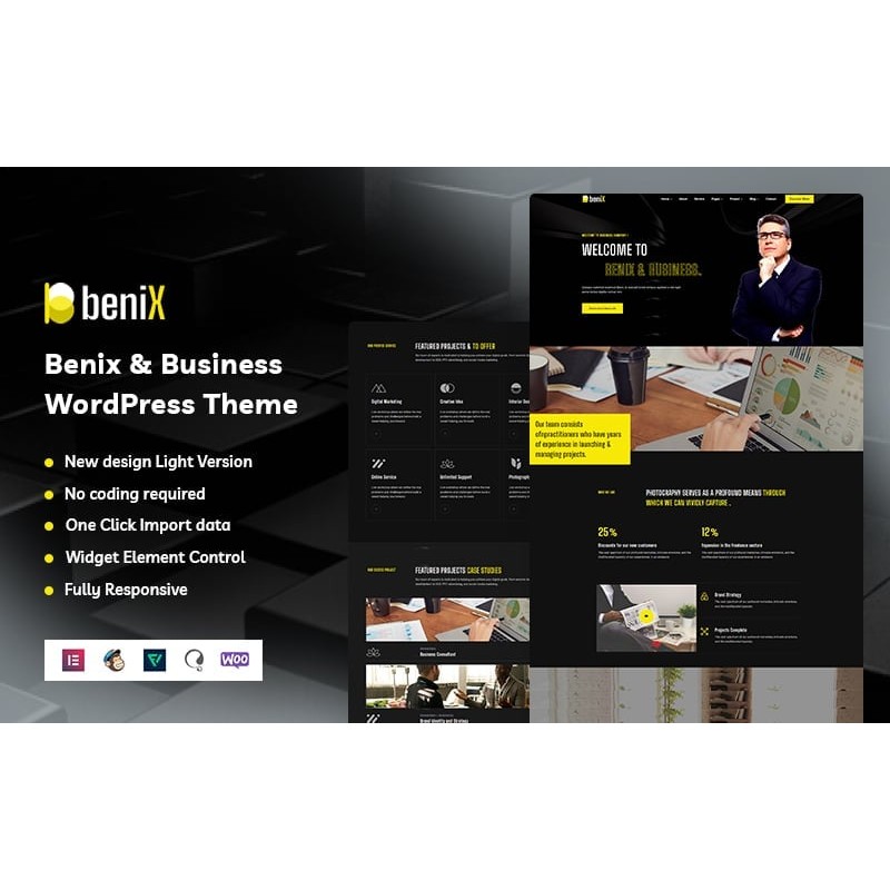 Benix - Business Elementor WordPress Theme