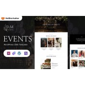 D.M Events - Events Planner And Wedding Planner WordPress Theme
