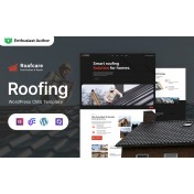 Roafcare - Roofing Company Responsive WordPress Elementor Theme