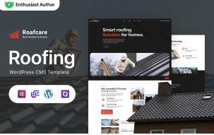 Roafcare - Roofing Company Responsive WordPress Elementor Theme