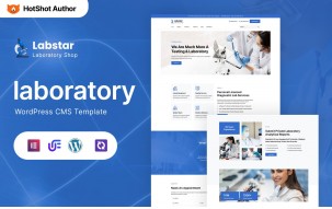 Labstar - Laboratory And Science Research WordPress Elementor Theme