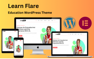 Learn Flare - Education & Online Teaching Elementor WordPress Theme