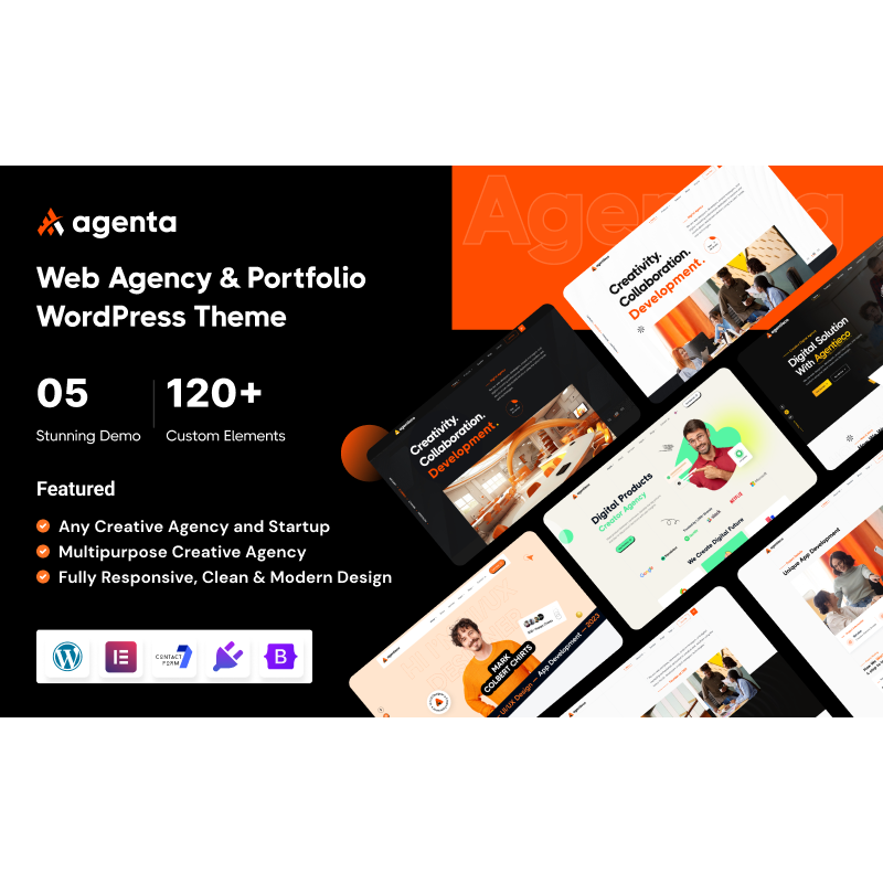 Agenta &ndash; Creative Agency & Portfolio WordPress Theme