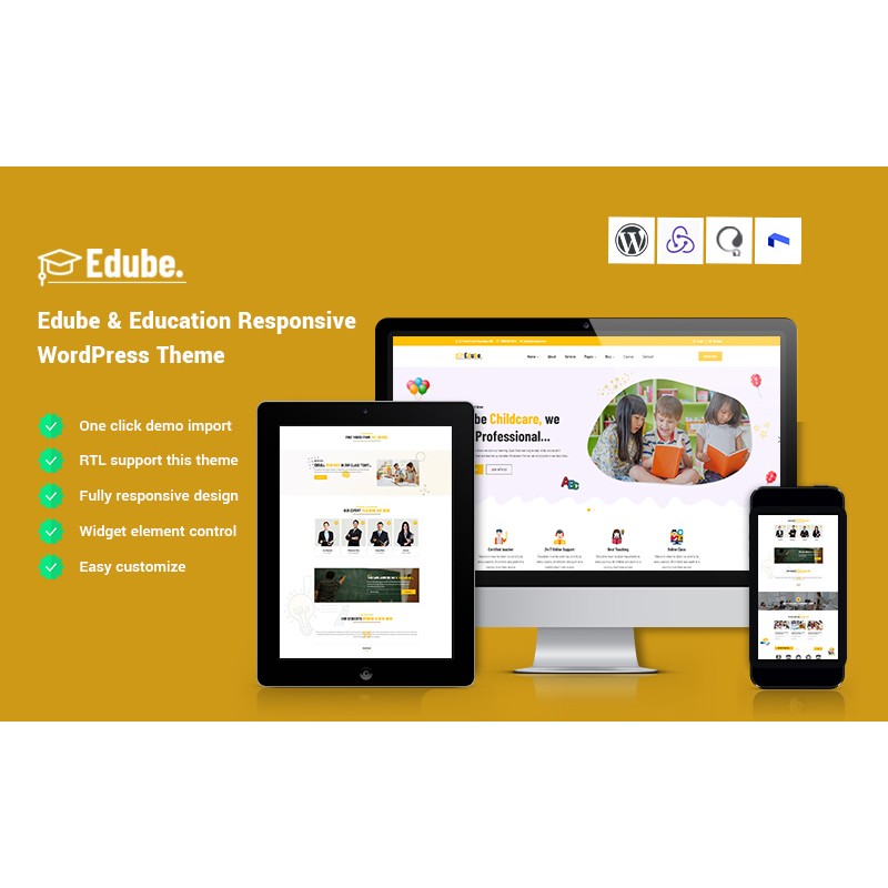 Edube - Education WordPress Theme