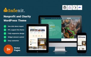 Infenit - Nonprofit and Charity WordPress Theme