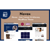 Novax - Law, Lawyer & Attorney WordPress Theme