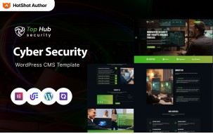Top Hub - Cyber Security WordPress Elementor Theme