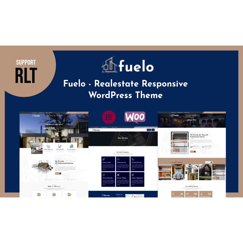 Fuelo - Realestate Responsive WordPress Theme