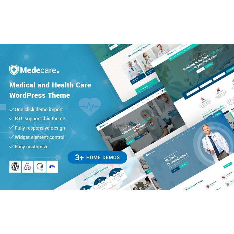 Medecare - Medical and Health Care WordPress Theme