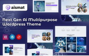 Aismat - AI Artificial Intelligence & Technology WordPress Theme