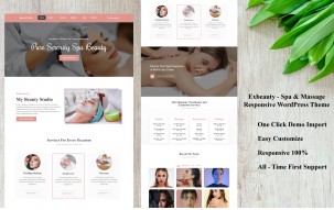 Exbeauty - Spa & Massage Responsive WordPress Theme