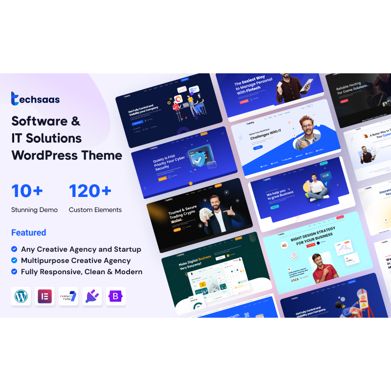 Techsaas - Software and IT Solution SaaS WordPress Theme