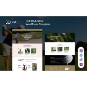 Gaolf - Golf Club And Course WordPress Elementor Theme