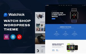 Watchick - Watch Store and Single Product WordPress Theme