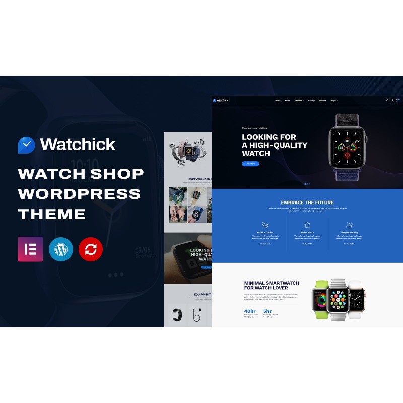 Watchick - Watch Store and Single Product WordPress Theme