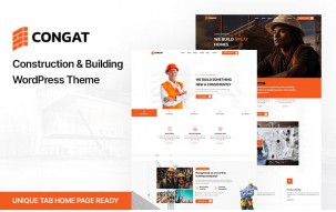 Congat - Construction & Building WordPress Theme