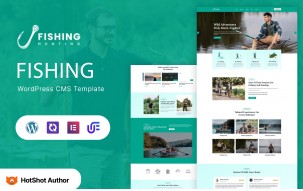 Fishing Hunting - Fishing and Hunting Club WordPress Theme
