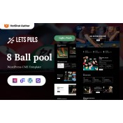 Lets Puls - Billiard Club WordPress Elementor Theme