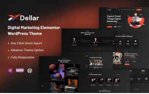 Dellar - Digital Marketing Elementor WordPress Theme