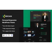 Broan - Personal Responsive WordPress Theme