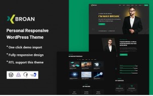 Broan - Personal Responsive WordPress Theme