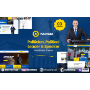 Politicio - Politician & Speaker WordPress Theme
