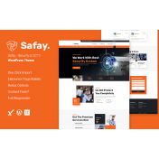 Safay - Security & CCTV WordPress Theme