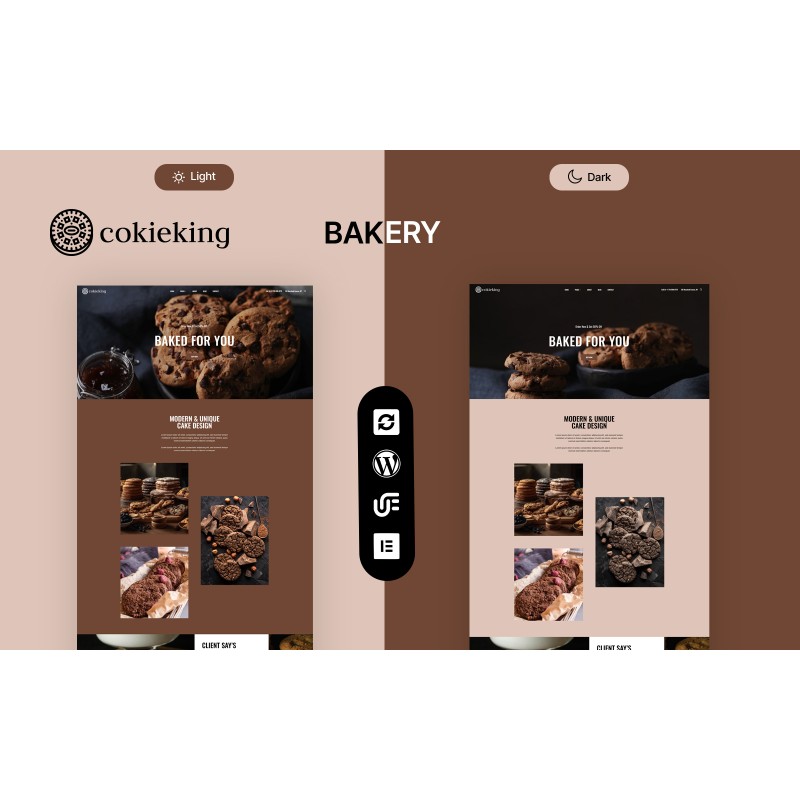 Cokieking - Bakery And Cookies Multipurpose WordPress Theme