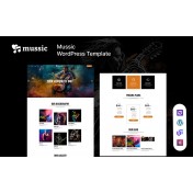 Mussic - Music WordPress Elementor Theme
