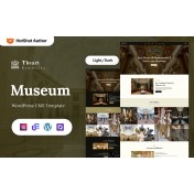 Theart - Art Gallery And Museum WordPress Elementor Theme