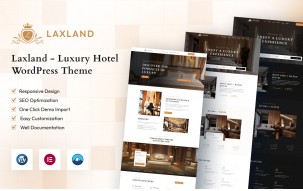 Laxland - Luxury Hotel WordPress Theme