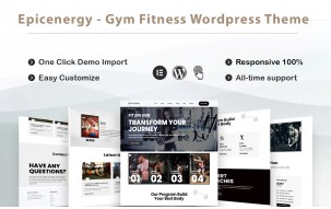 Epicenergy - Fitness and Gym Elementor WordPress Theme