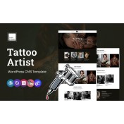 Tato Studio - Tattoo Artist Multipurpose WordPress Elementor Theme